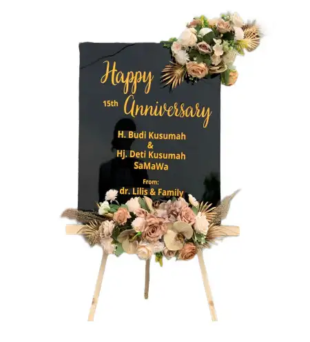 Papan Bunga Akrilik Giritontro